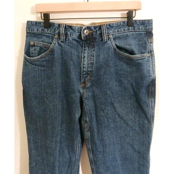 Duluth Trading Co Men's Jeans Flex Ballroom Relaxed Fit 34 x 30 Comfort Workwear - Picture 4 of 8